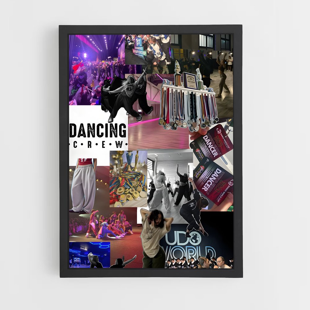 Poster Urban dance – affiche Danse (vue 2)